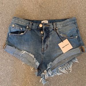 Superdown Jean Shorts